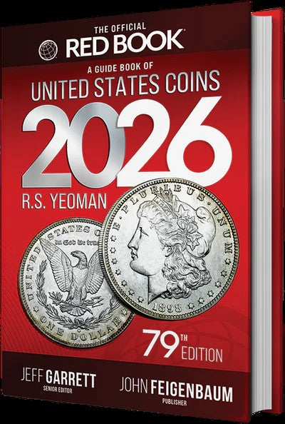 Whitman Red Book Hard Cover 2026 / CLOSEOUT