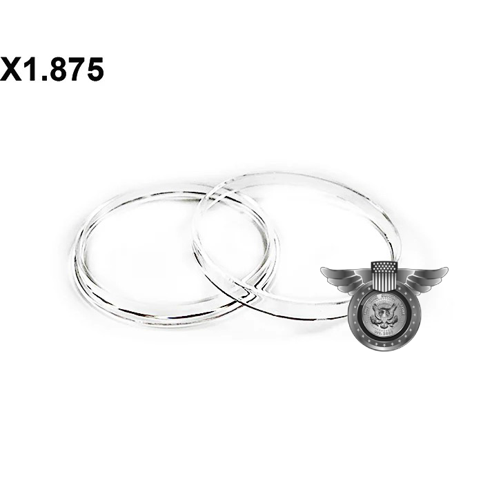 Direct Fit Air-Tite X6 - 2 oz. Silver Round