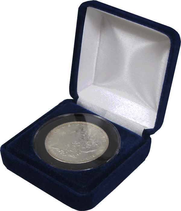 JP's Corner Blue Velvet Display Boxes - Extra Large - Model I