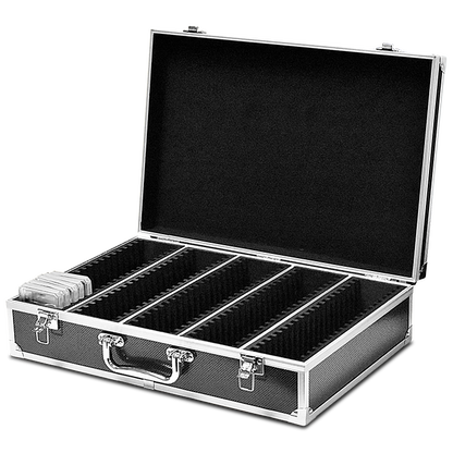 Falcon Series 100 Slab Box - Front Handle - Diamond Pattern / Black - 668895