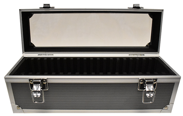 Falcon Series 20 Slab Box - Clear Top - Graphite - 668845