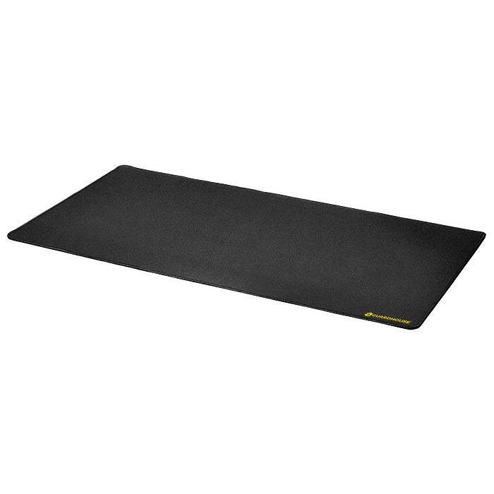 Desk Mat with Stitched Edges - 14 x 24 (Black) - 668757