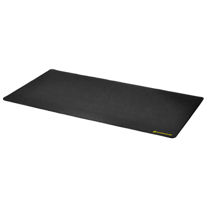 Desk Mat with Stitched Edges - 14 x 24 (Black) - 668757