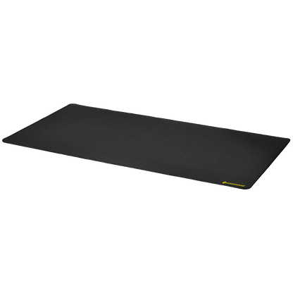 Desk Mat with Stitched Edges - 15.75 x 31.5 (Black) - 668760