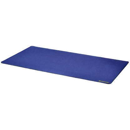 Desk Mat with Stitched Edges - 15.75 x 31.5 (Cobalt Blue) - 668758