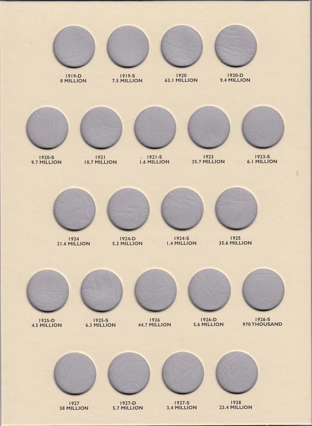 Littleton Folder: Buffalo Nickels 1913-1938 LCF24
