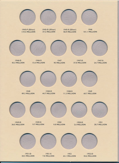 Littleton Folder: Jefferson Nickels 1938-1961 LCF25