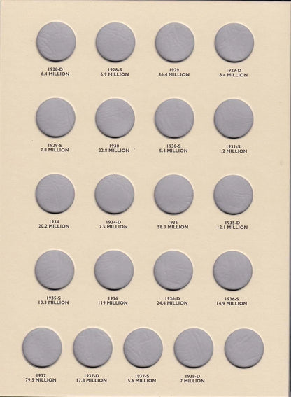 Littleton Folder: Buffalo Nickels 1913-1938 LCF24