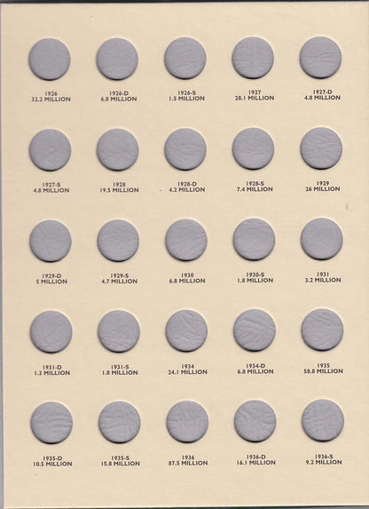 Littleton Folder: Mercury Dimes 1916-1945 LCF20