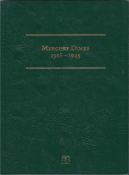 Littleton Folder: Mercury Dimes 1916-1945 LCF20