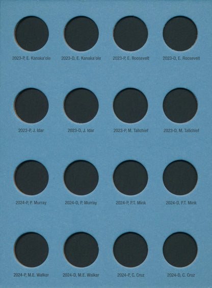 Whitman Folder: Crossing the Delaware and American Women Quarters Collection - #4950