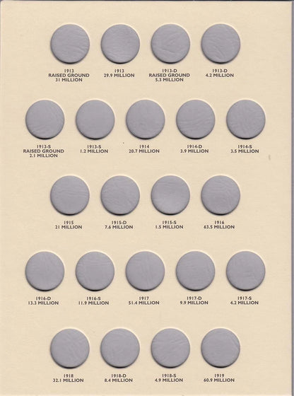 Littleton Folder: Buffalo Nickels 1913-1938 LCF24