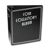BCW Coin Collectors Album 3" - Black