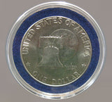 Model I Air Tite Coin Holders with Blue Rings