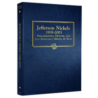 Whitman Albums: Jefferson Nickels - 1938-2003 #9116