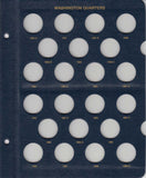 Whitman Albums: Washington Quarters -1932-1990 #9122