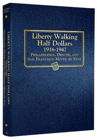Whitman Albums: Walking Liberty Half Dollars 1916-1947 #9125