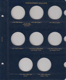 Whitman Albums: Eisenhower Dollars -1971-1978 #9131