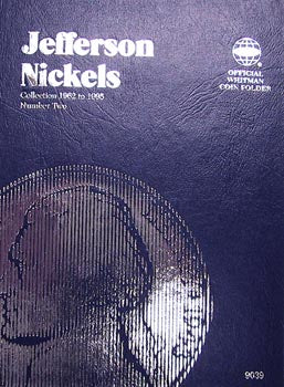 Whitman Folder: Jefferson Nickels #2: 1962-1995