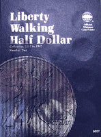 Whitman Folder: Walking Liberty Half Dollars #2- 1937-1947