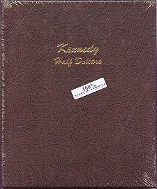 Dansco Album #7166 for Kennedy Half Dollars: 1964-2017