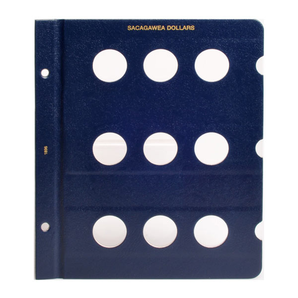thumbnail image 2 of Whitman Classic Coin Album Blank Page – 39mm Openings, New 2 of 6