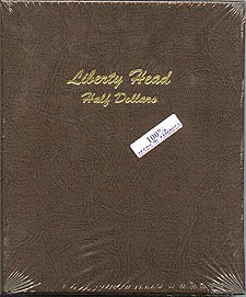 Dansco Album #7150 for Liberty Head Half Dollars: 1892-1915