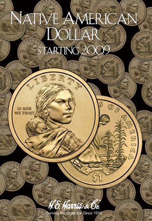 Harris Folder: Native American Dollars 2009- #3162