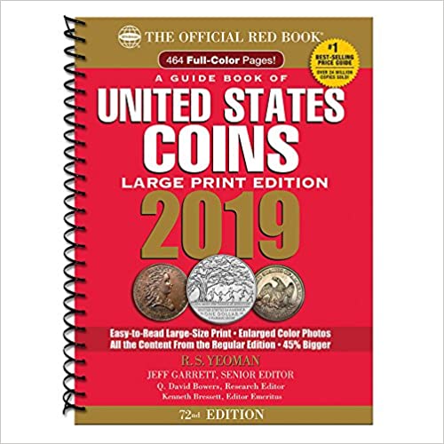 Whitman Red Book Large Print 2019 / CLOSEOUT