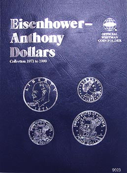 Whitman Folder: Eisenhower/Susan B Dollars- 1971-1999