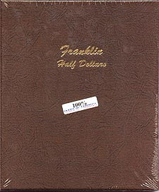 Dansco Album #7165 for Franklin Half Dollars: 1948-1963