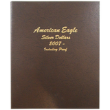 Dansco Album #8182 for American Silver Eagles w/proofs 2007-