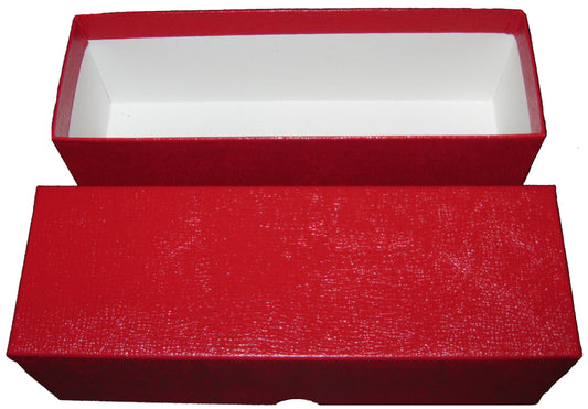 Red Single Row Box for Coin Slabs/Crowns and 2.5x2.5s