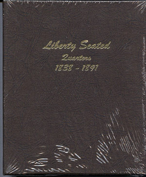 Dansco Album #6142 for Liberty Seated Quarters