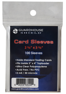 Card Sleeves for Standard Trading Cards (Penny Sleeves) - 668100