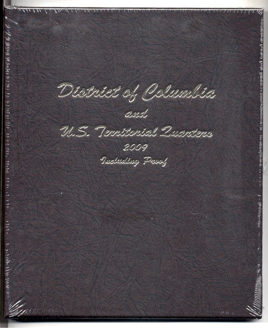 Dansco Album #8145 for Territorial Quarters P,D & S Mints