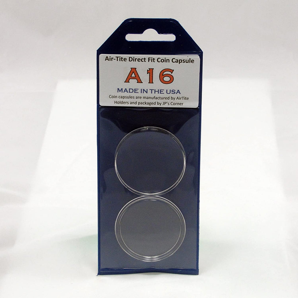 Air-Tite Direct Fit Coin Capsule A16 for U.S. 1/10th oz. Gold Eagles in Retail Packaging