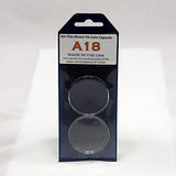 Air-Tite Direct Fit Coin Capsule A18 for U.S. Dime in JP's Retail Packaging