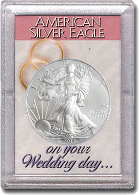 HE Harris Frosty Case for Silver Eagles: Wedding