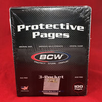 BCW 3 Pocket Pages