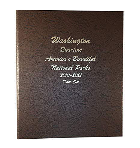 Dansco Album #7145 for National Park Quarters 2010-2021 P&D