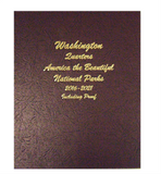 Dansco Album #8147 for National Park Quarters 2016-2021 w/Proofs Vol II