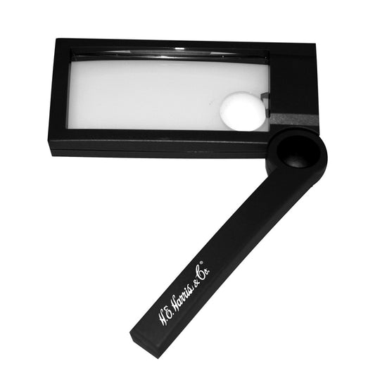 HE Harris Folding Magnifier with Light 2"x 4" -90922131