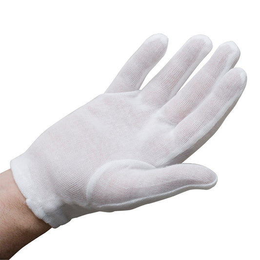 White Cotton Gloves - Medium/Large - 4810W