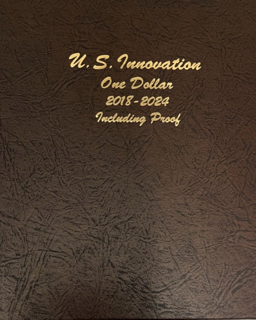 Dansco Album #8188 for US Innovation Dollars 2018-2024 P,D,S Mints