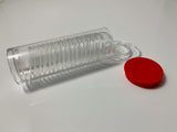 Coin Capsule Storage Tubes for Model "H" Air-Tites #RED7803
