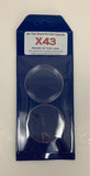 Air-Tite Direct Fit Coin Capsule for X43mm- $10 Silver Strike in JP's Retail Packaging