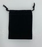 Black Velour Gift Bags 3x4 - 9373BL