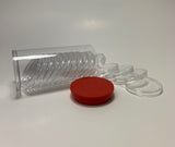 Coin Capsule Storage Tubes for Model "X" Air-Tites #RED7805