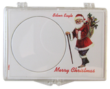 Marcus Snap Lock Silver Eagle: Merry Christmas (Santa)